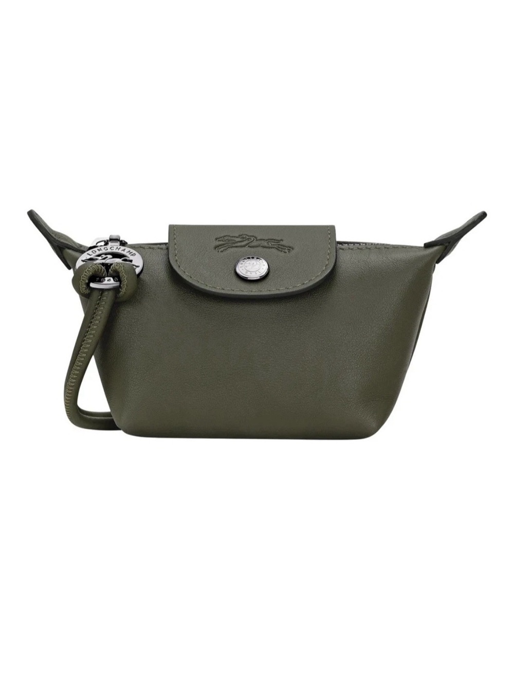 Longchamp Le Pliage Xtra Leather Coin Purse